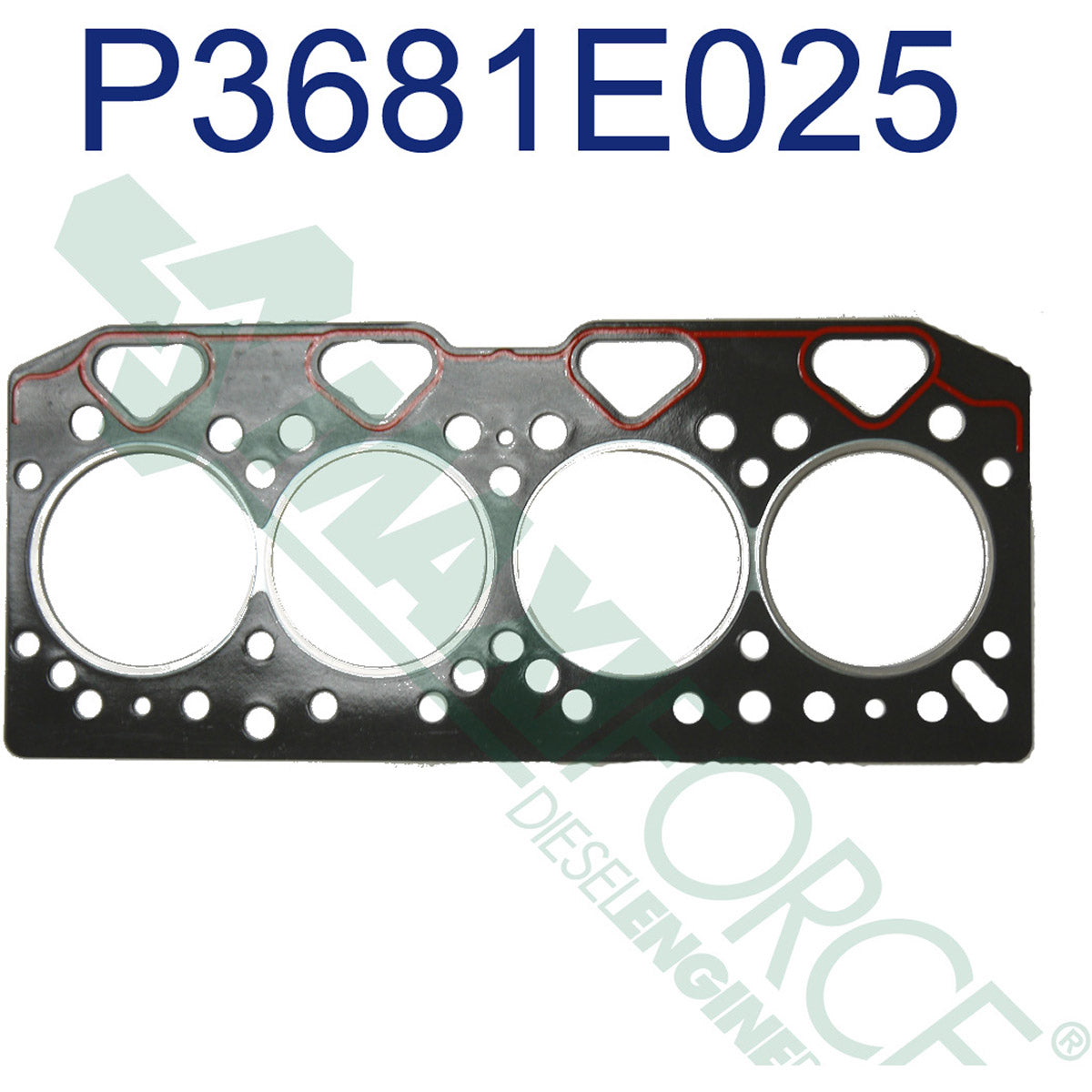 Maxiforce Cylinder Head Gasket 1004.40 for Perkins 3.681E+28