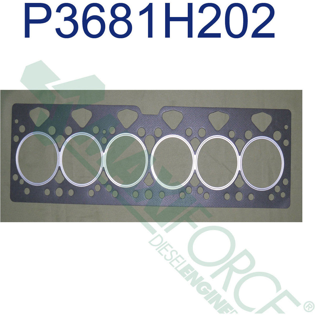 Maxiforce Cylinder Head Gasket 6.354.4 for Perkins 3681H202