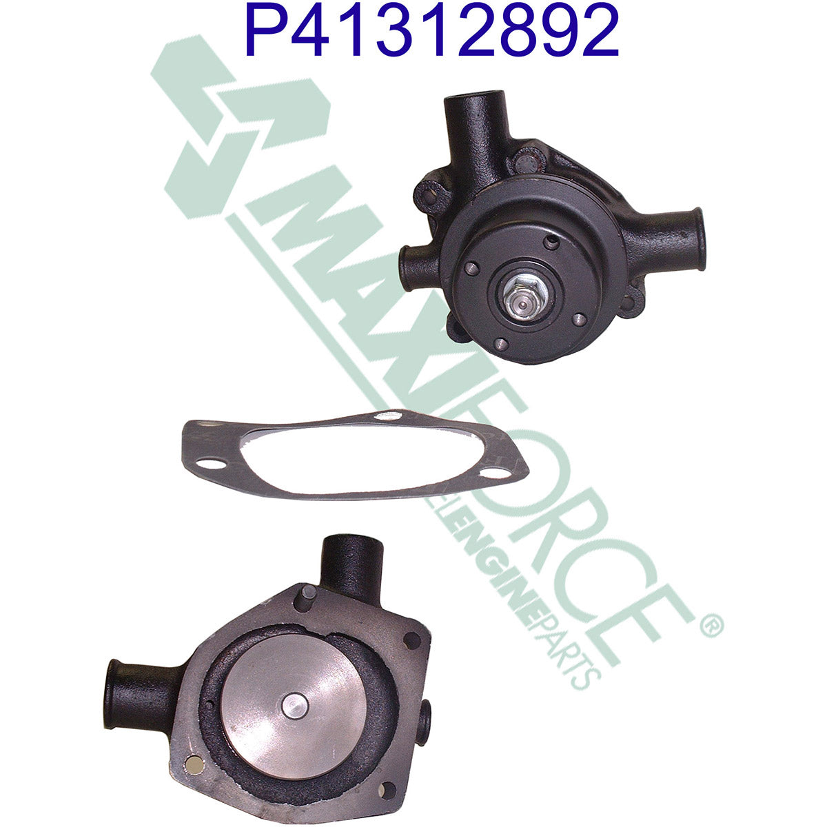 Maxiforce Water Pump, with Pulley, 4.203 for Perkins 41312892
