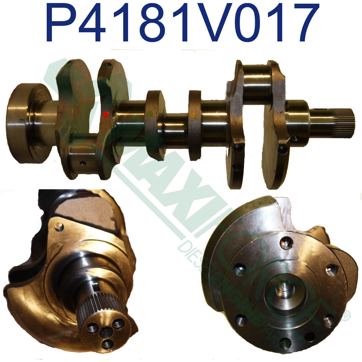 Maxiforce Crankshaft Kit, 1103 for Perkins 4181V017