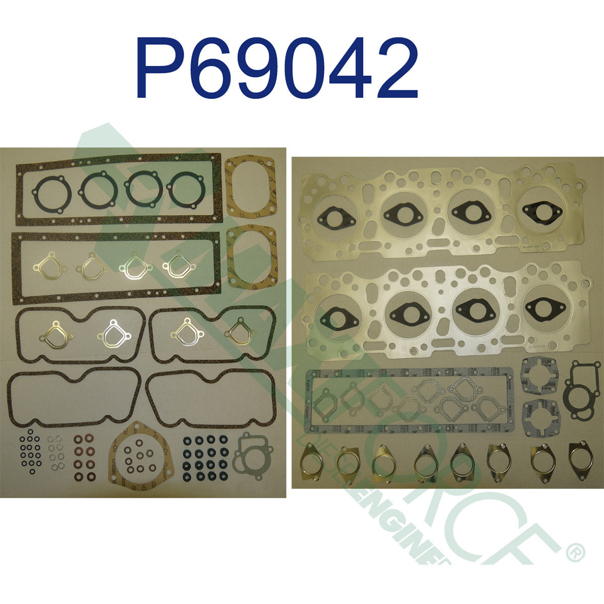 Maxiforce Cylinder Head Gasket Set V8.540 for Perkins 69042