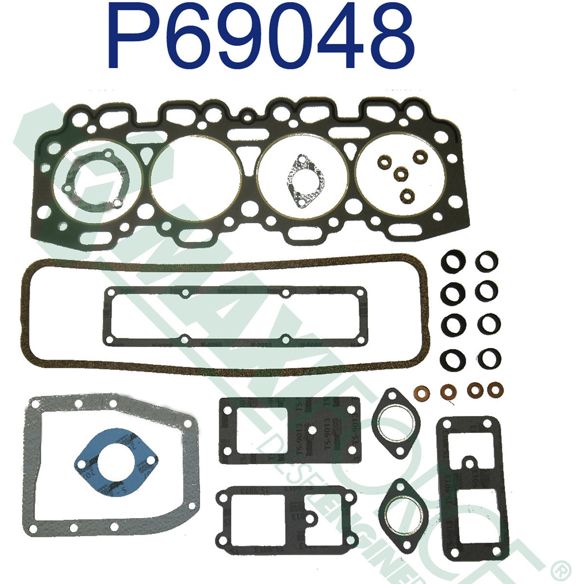Maxiforce Cylinder Head Gasket Set 4.318 for Perkins 69048