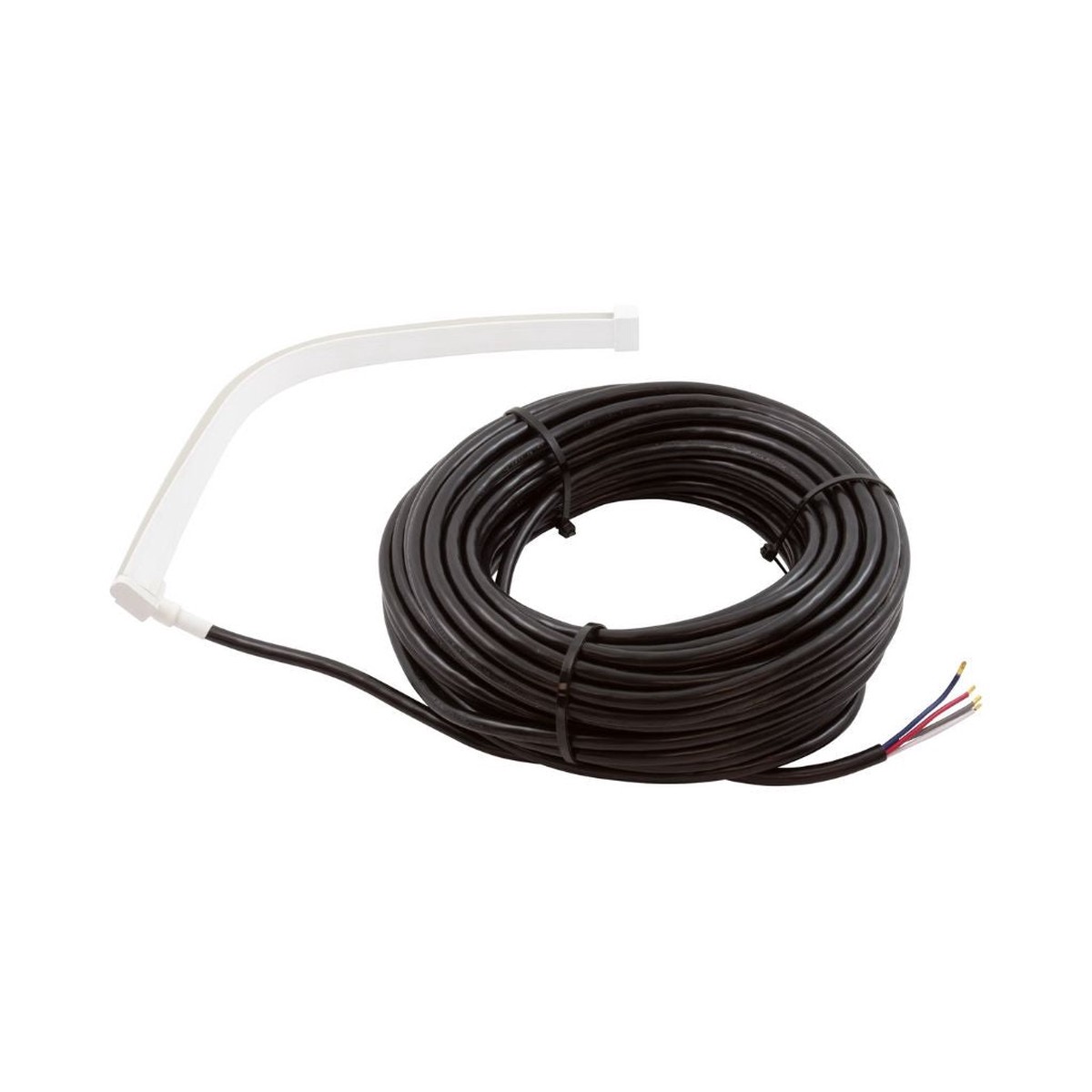 PAL Lighting EvenFlow Waterblade Light, 1', 4.4W, 24V DC, 80' Cord, Mounting Clips | 64PLNFSBRGB24R1