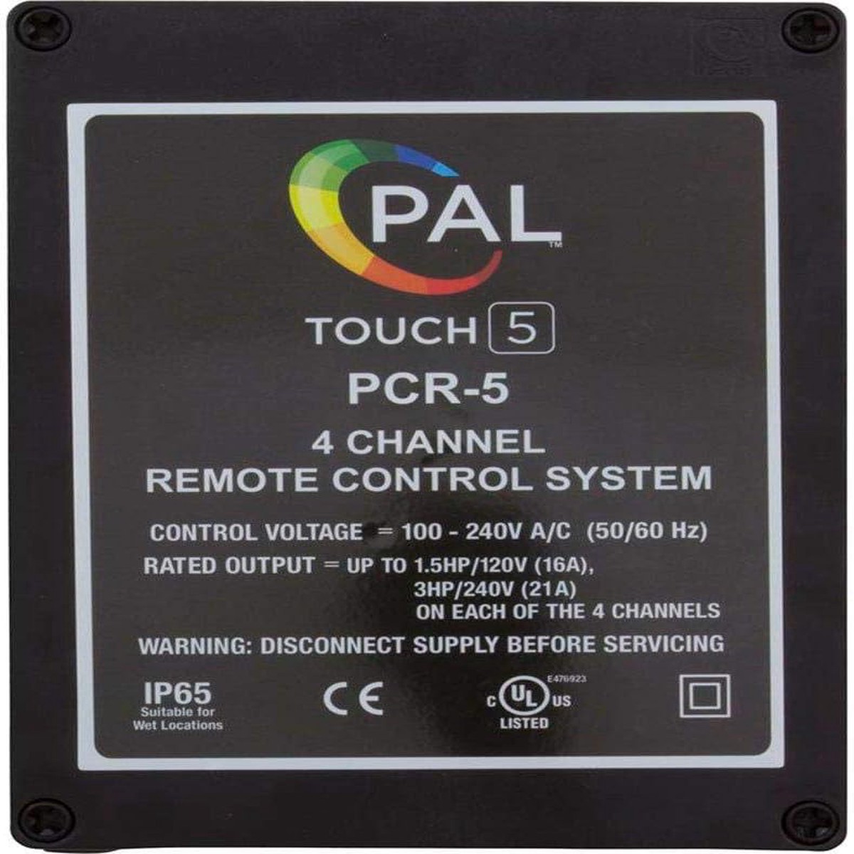PAL Lighting PAL Touch 5 Remote Control System with Time Clock | 42-PCR-5UTC