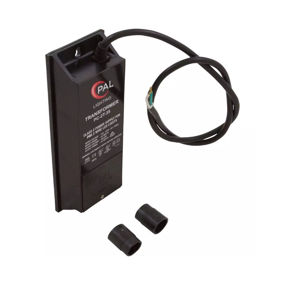 PAL Lighting PC-2T 2-Wire Power Supply, 35W, 12V DC | 42-PC-2T-35
