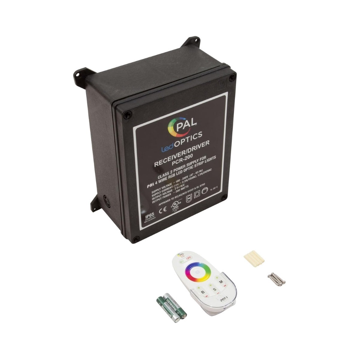 PAL Lighting PCR-300U Driver, 24V DC, with Cloning, Remote | 42-PCR-300U-24-CL