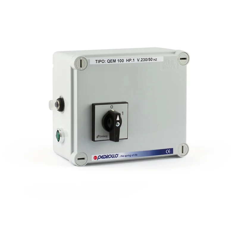 PEDROLLO Control Box for Submersible Pump 1HP 220V
