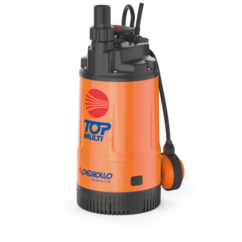 PEDROLLO TOP MULTI 2 SUBMERSIBLE MULTISTAGE PUMP 0.75HP 110V 60HZ 1PH 1 NPT