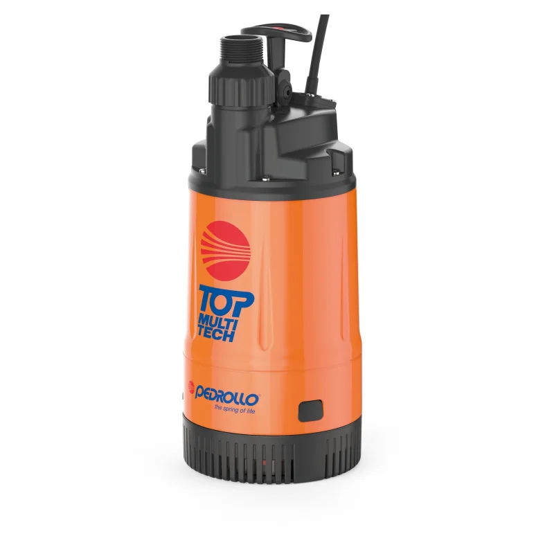 PEDROLLO TOP MULTI-TECH4 SUBMERSIBLE PUMP 1HP 110V 60HZ 1PH 1 NPT 10M CABLE