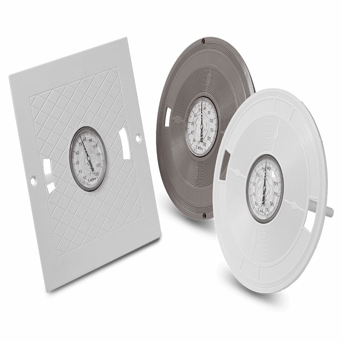 Pentair Skimmer Lid Assembly, 9-1/4" Round, with Thermometer, for Bermuda Skimmer | L6W