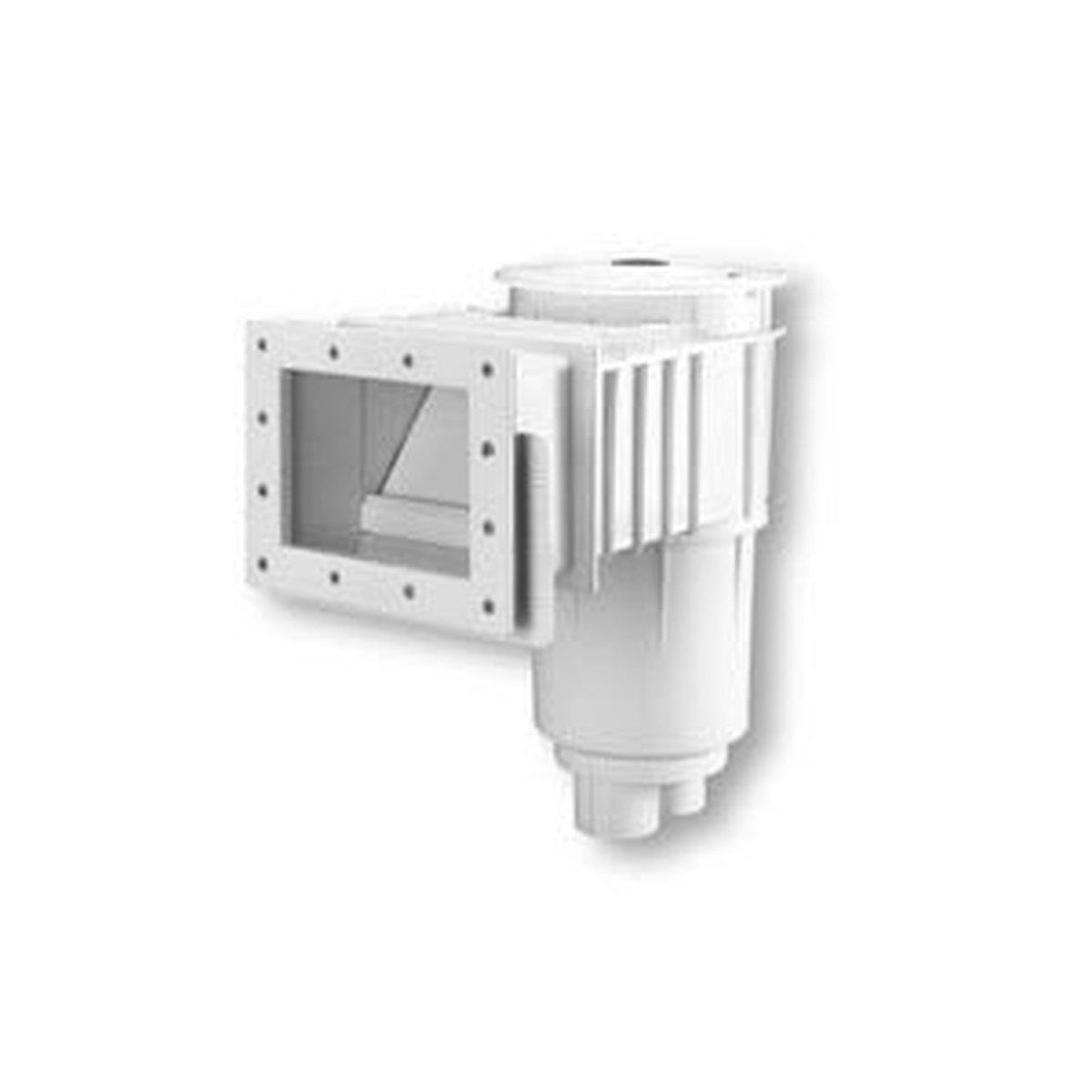 Pentair U-3 Pool Skimmer Assembly, Gray, 2" Slip, without Float | 08650-6404