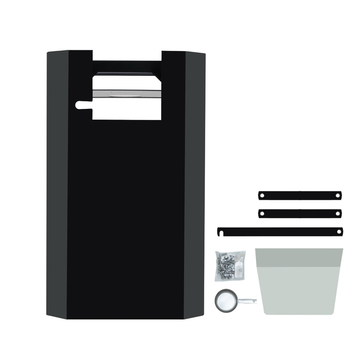 PGS Grilling Pedestal Kit, Requires ANB, ALC, or ANC Base Kit, Black Aluminum | AB PED