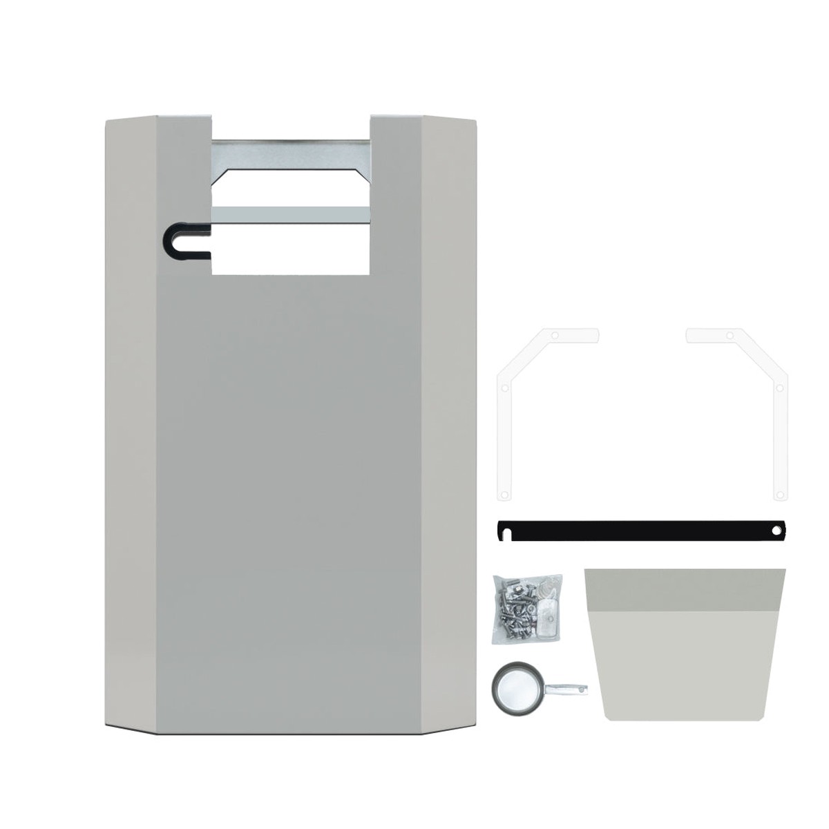 PGS Grilling Pedestal Kit, Requires ANB, ALC, or ANC Base Kit, Stainless Steel | AS PED