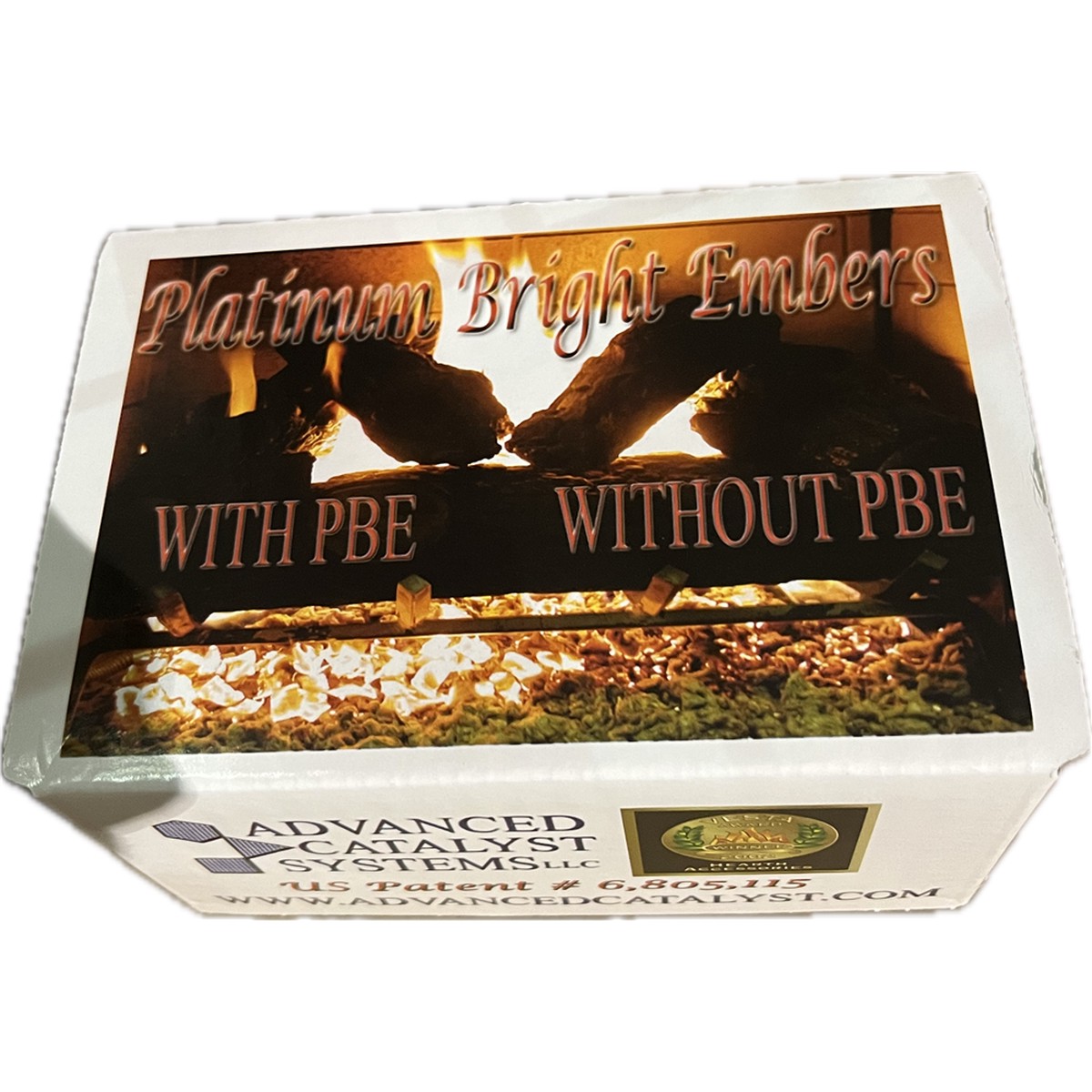 Platinum Bright Embers Fireplace Media | PBE