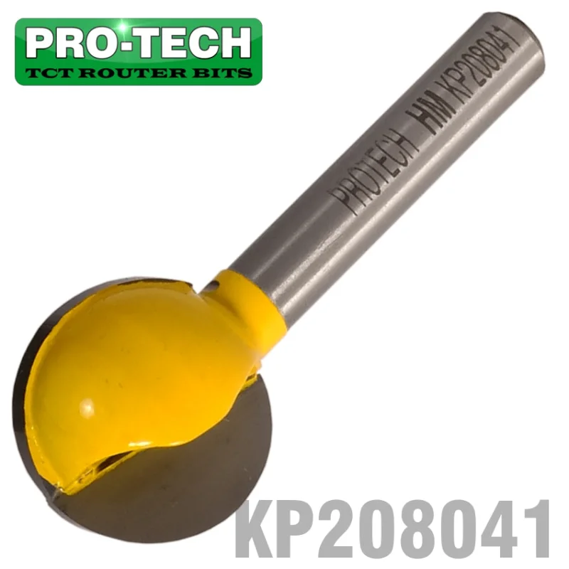 PLUNGE CUTTING BALL 3/4′(19MM) X 3/4′(19MM) 1/4’SHANK