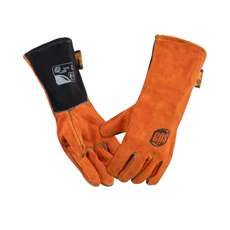 Premium Split Leather Welding Gloves – Back Single Piece – Full Cotton Fleece LiningSize L