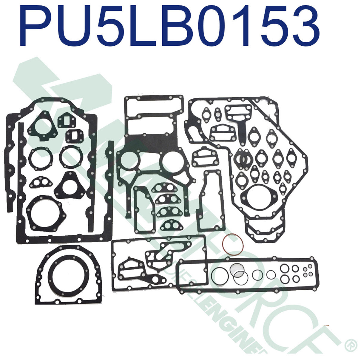 Maxiforce Gasket, Bottom Set 1006.60 for Perkins U5LB0153