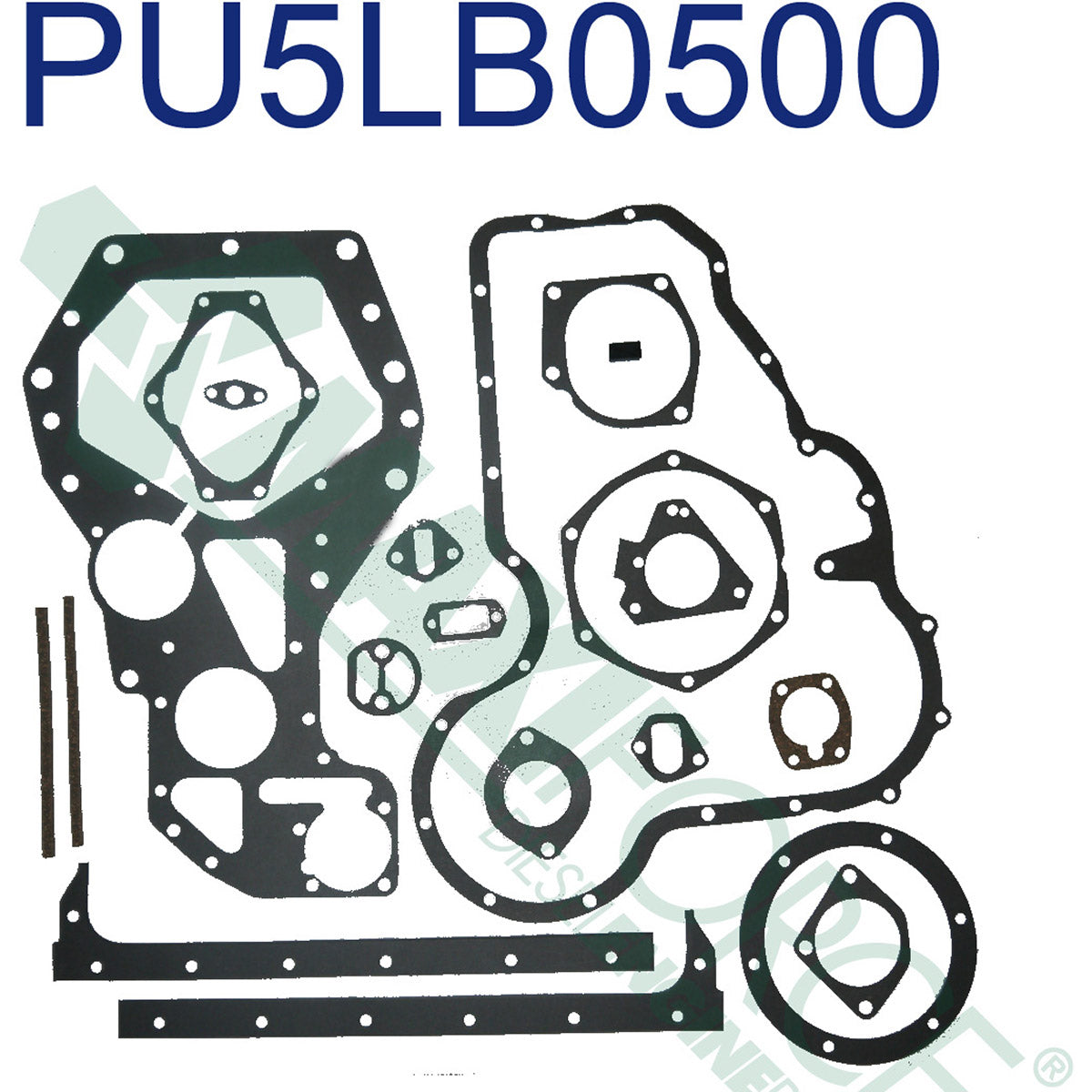 Maxiforce Gasket, Bottom Set 4.203 for Perkins U5LB0500