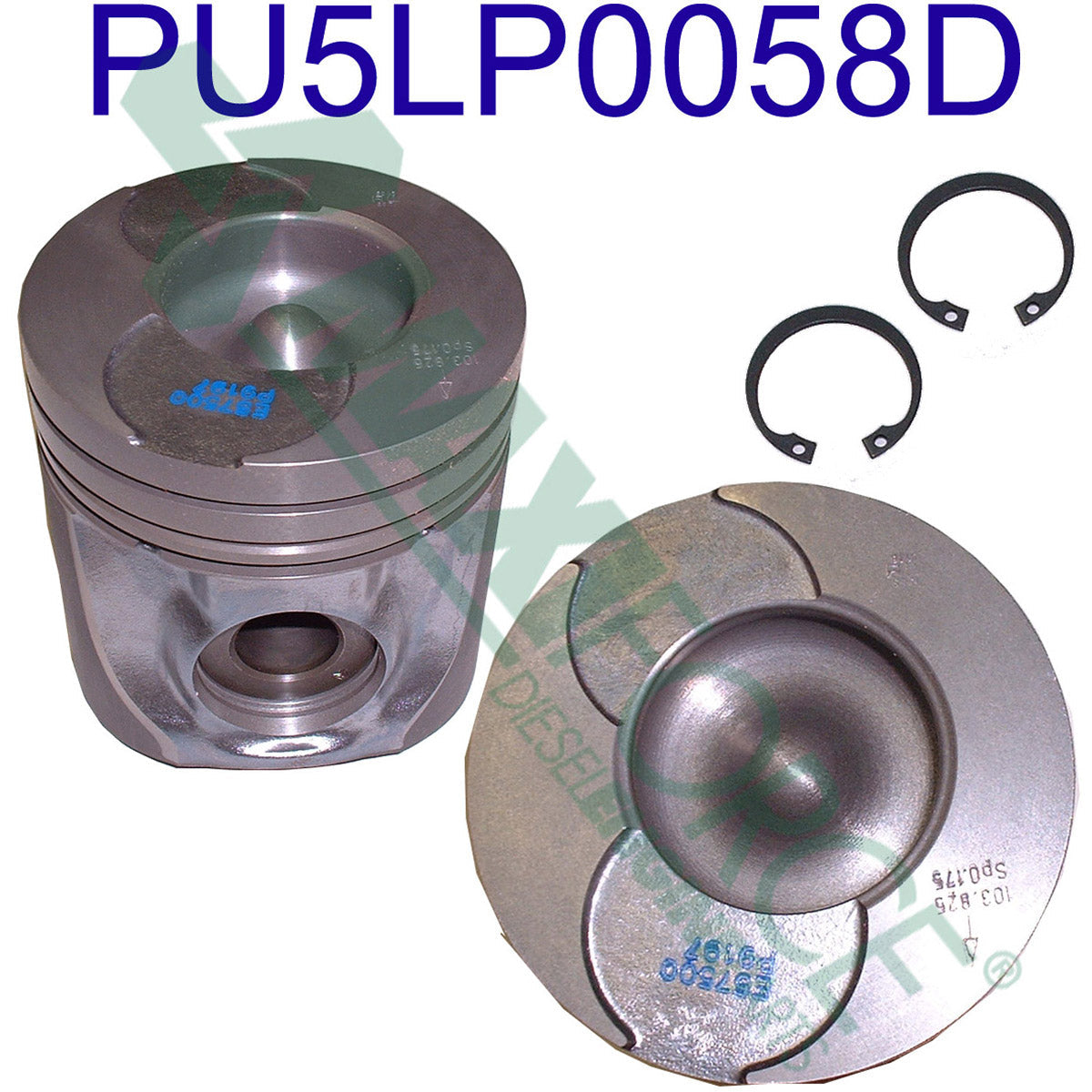 Maxiforce Piston, 1.00MM, 1004.40 for Perkins U5LP0058D