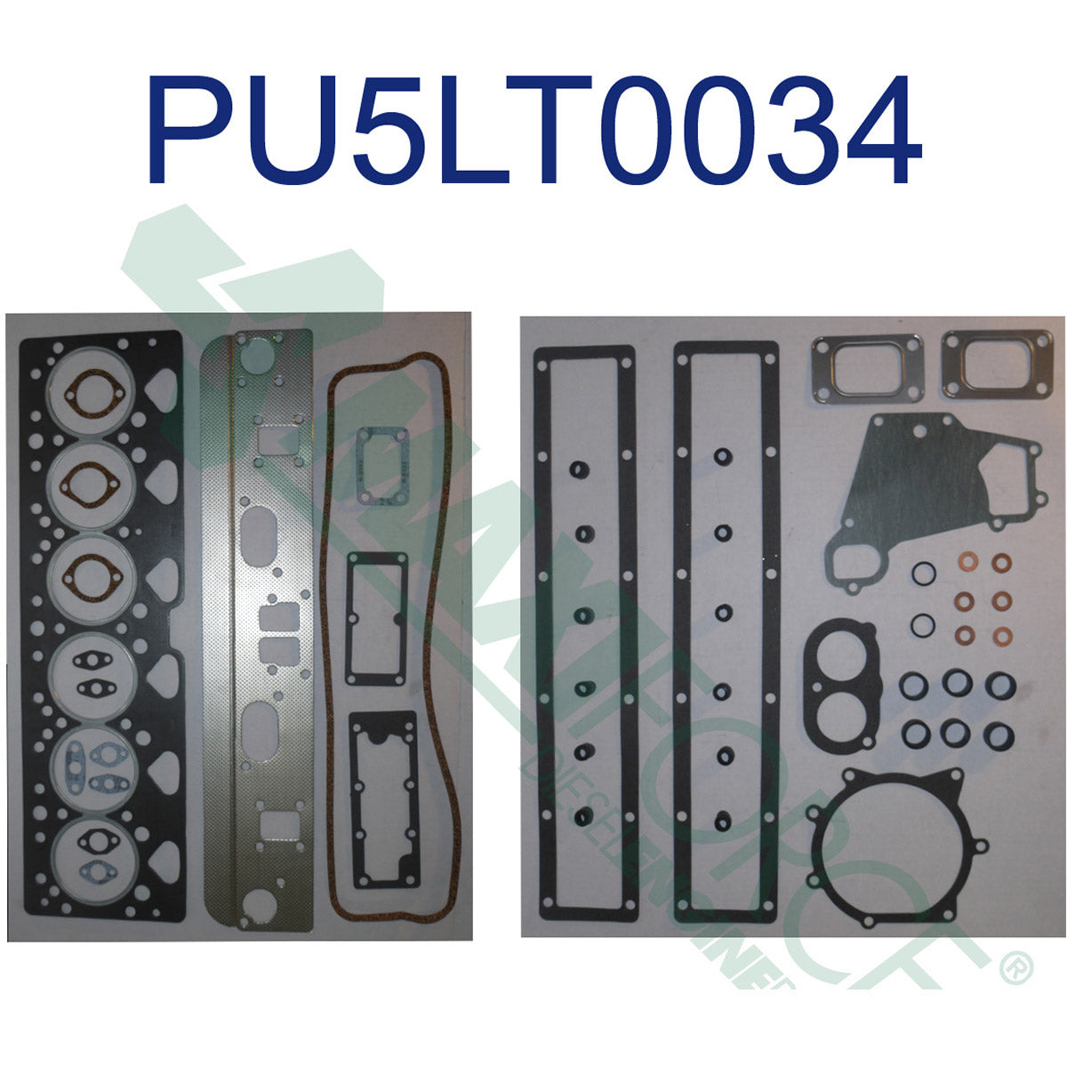 Maxiforce Cylinder Head Gasket Set T6.354.4 for Perkins U5LT0034
