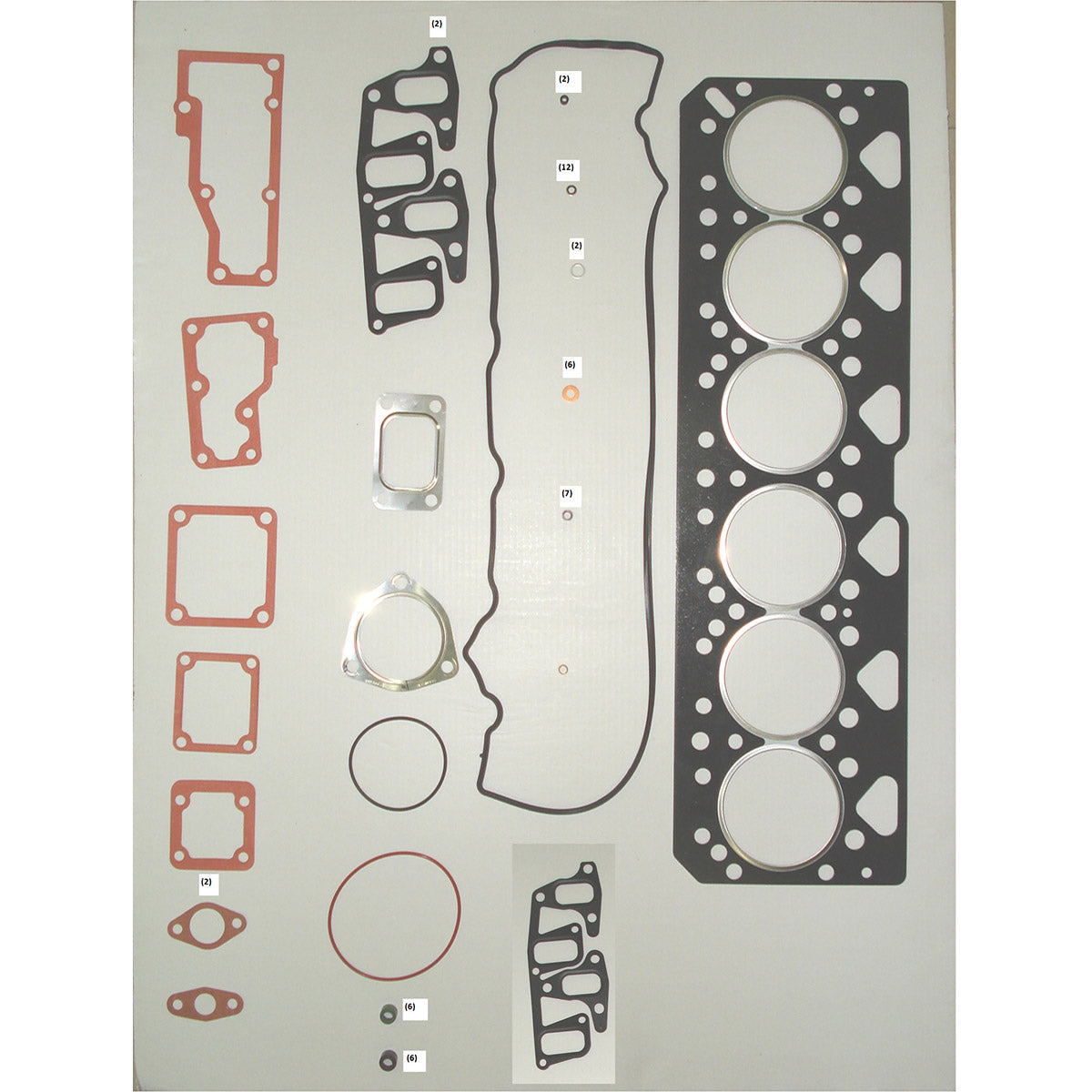 Maxiforce Cylinder Head Gasket Set 1006.60 for Perkins U5LT1300
