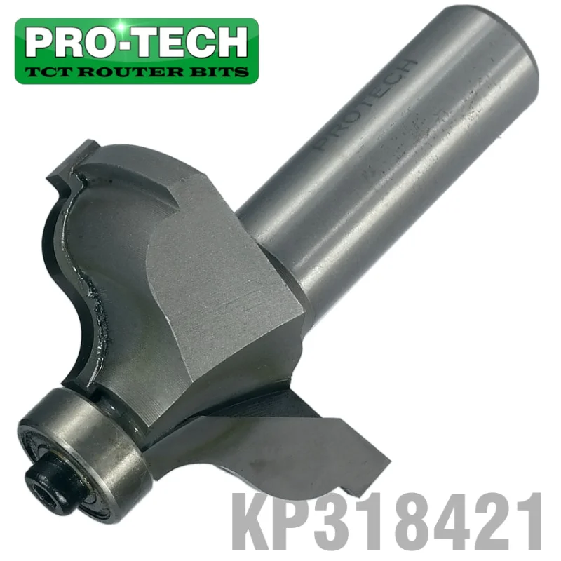 QUIRK TOPPED OGEE 1/5/8′ X 11/16’RADIUS 1/4′ 1/2′ SHANK