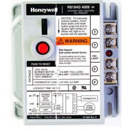 Resideo R8184G4009 Protectorelay Oil Burner Control 45 Sec Intermittent 120V