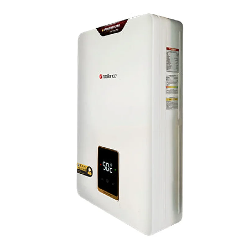 Radiance Premium 14E Gas Water Heater13 Liters, Indoor/Outdoor, Touch Control, Liquid Propane, Sealed Combustion