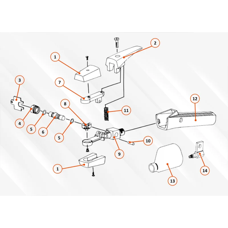 Replacement Parts for K4000, 1000A Air Carbon Arc Gouging Cutting Torch