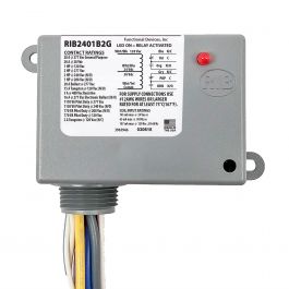 Functional Devices RIB2401B2G DPDT Power Relay 20A 24 VAC/DC 120VAC Coil