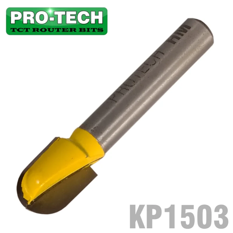 ROUND NOSE VEINING BIT ONE FLUTE 1/4′ X 5/16′ 1/4′ SHANK