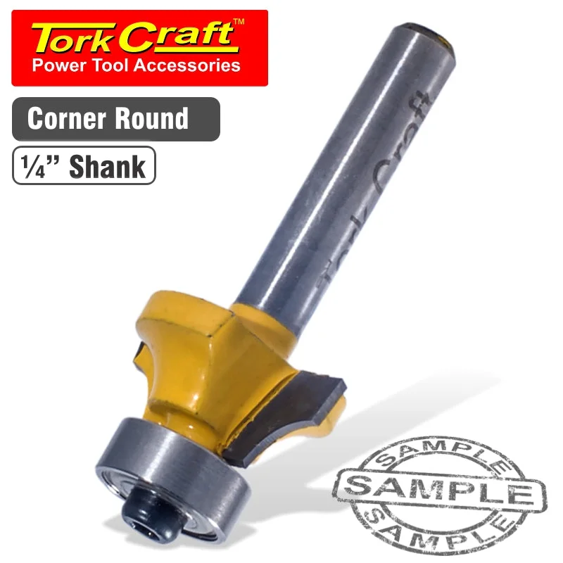 ROUTER BIT CORNER ROUND 3/16′