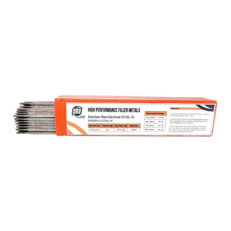 SA – E316L-16 – Stainless Steel Welding Electrode