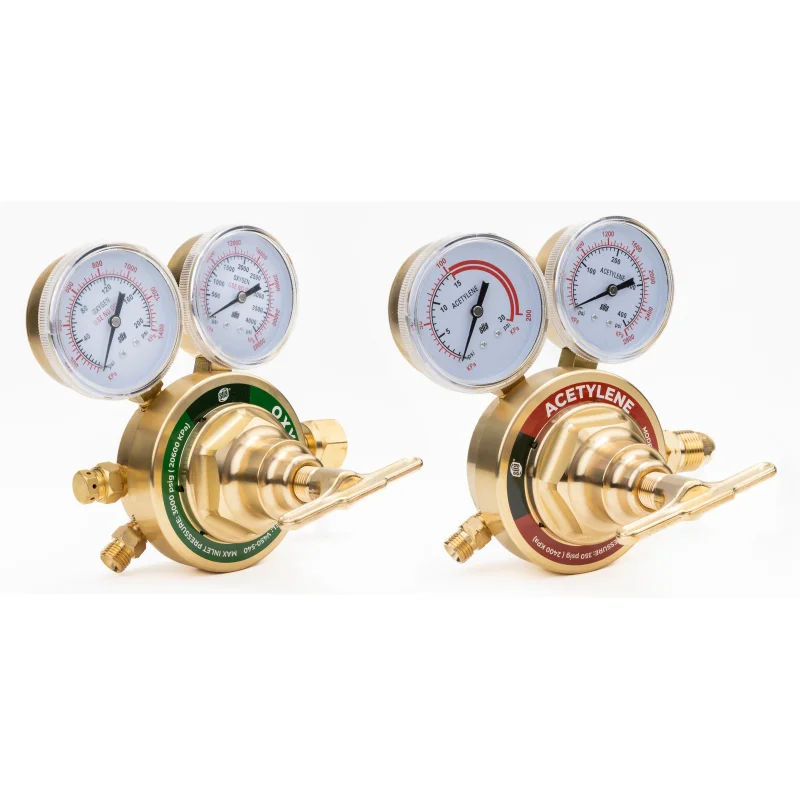 SA Heavy-Duty Regulators Gas Gauges -V450 Series – Oxygen, Acetylene & Propane