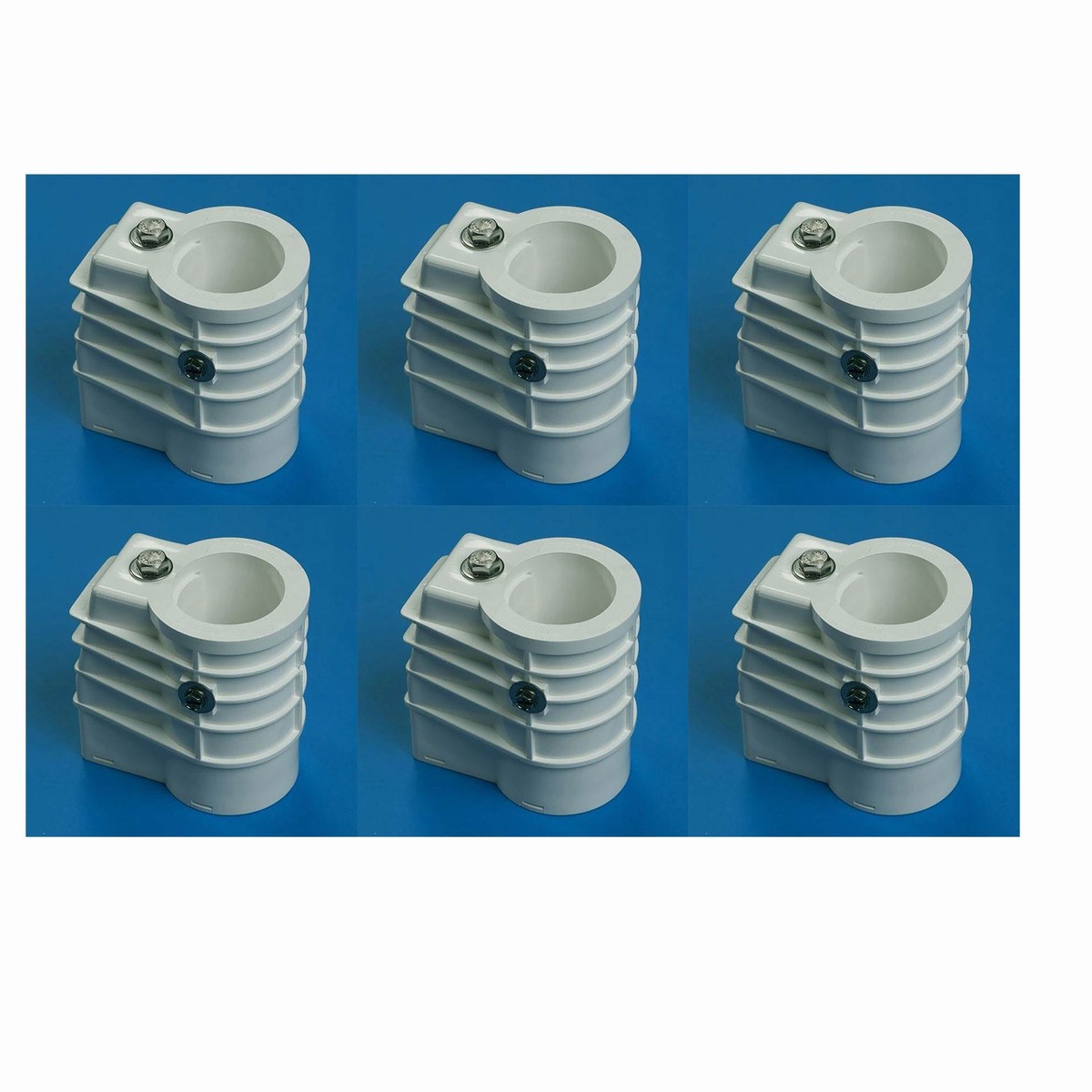 Saftron Chemical Resistant High Impact Polymer Anchor Sockets (6 Pack)