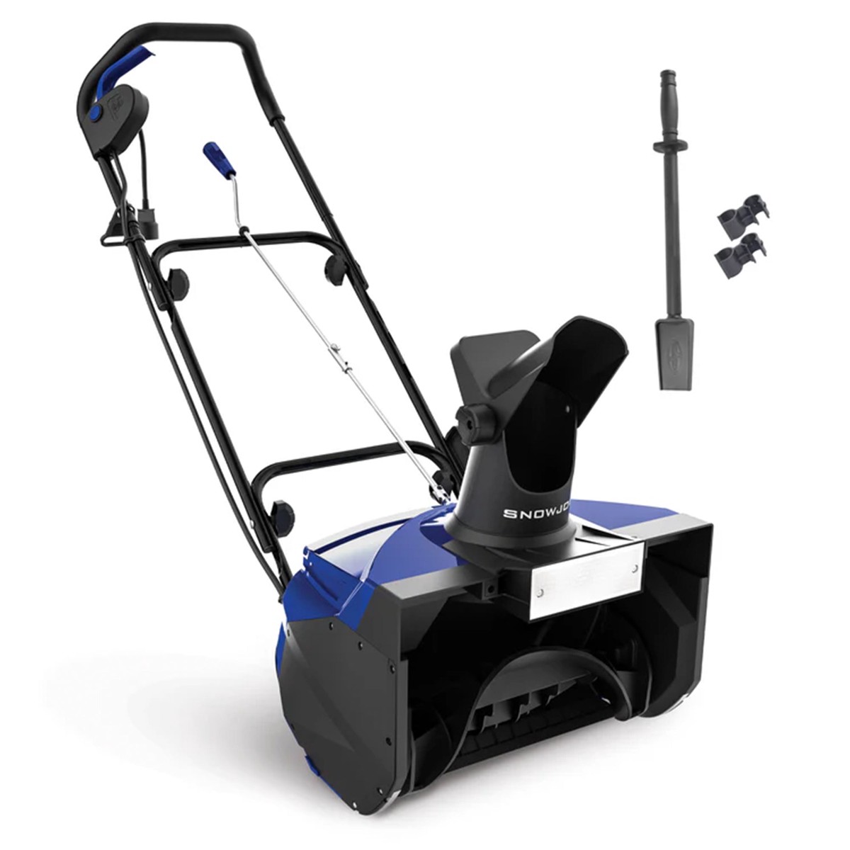 Snow Joe 18 15-Amp Corded Electric Snow Blower with Headlight & 180 Adjustable Chute SJ623E Single-Stage Walk-Behind Snow Thrower for Driveways & Walkways