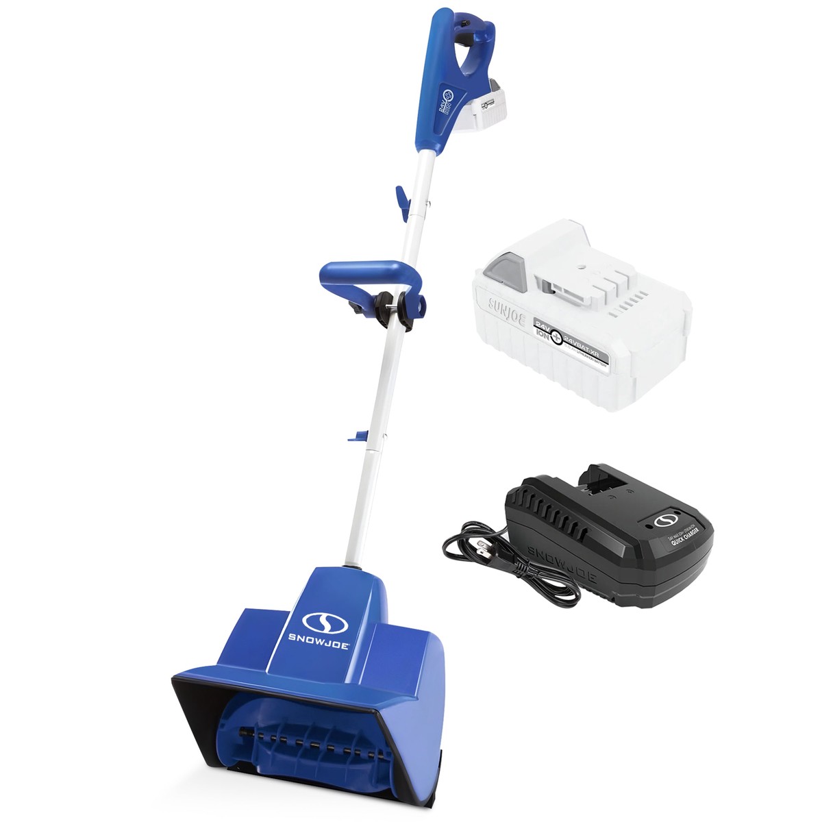 Snow Joe Cordless Snow Shovel Kit for Car Driveway Snow Removal, 24V-SS11-XR