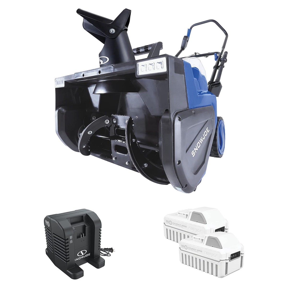 Snow Joe IONMAX 24V Cordless Snow Blower with Electric Engine Type, 24V-X2-SB22