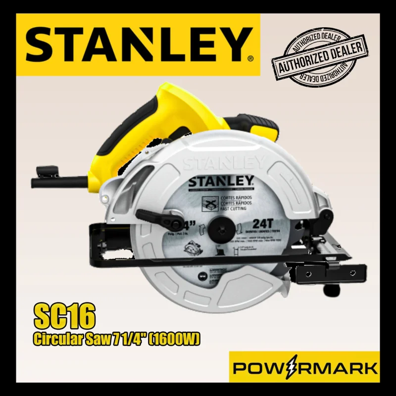 STANLEY SC16 Circular Saw 7 1/4″ (1600W)