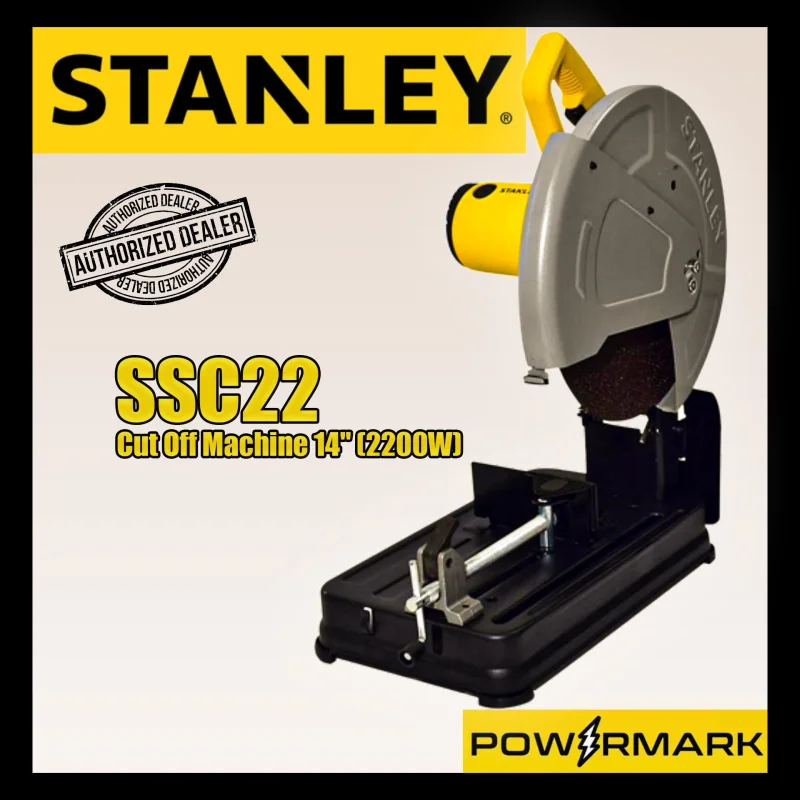 STANLEY SSC22 Cut Off Machine 14″ with FREE 3pcs. of Cutting Disc 14″ (2200W)
