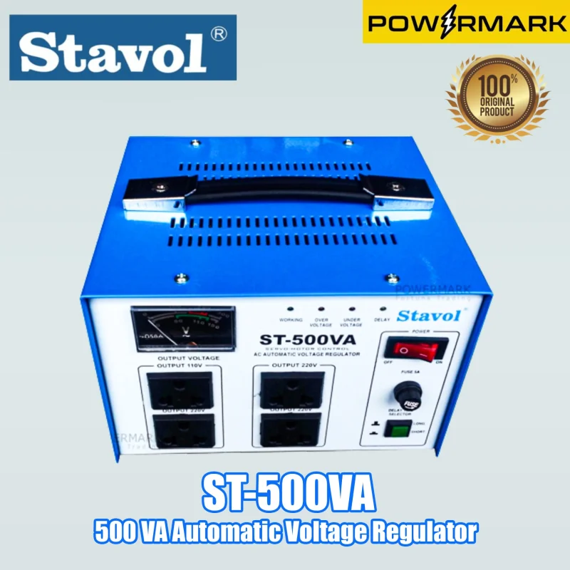 STAVOL ST-500VA 500 VA Automatic Voltage Regulator