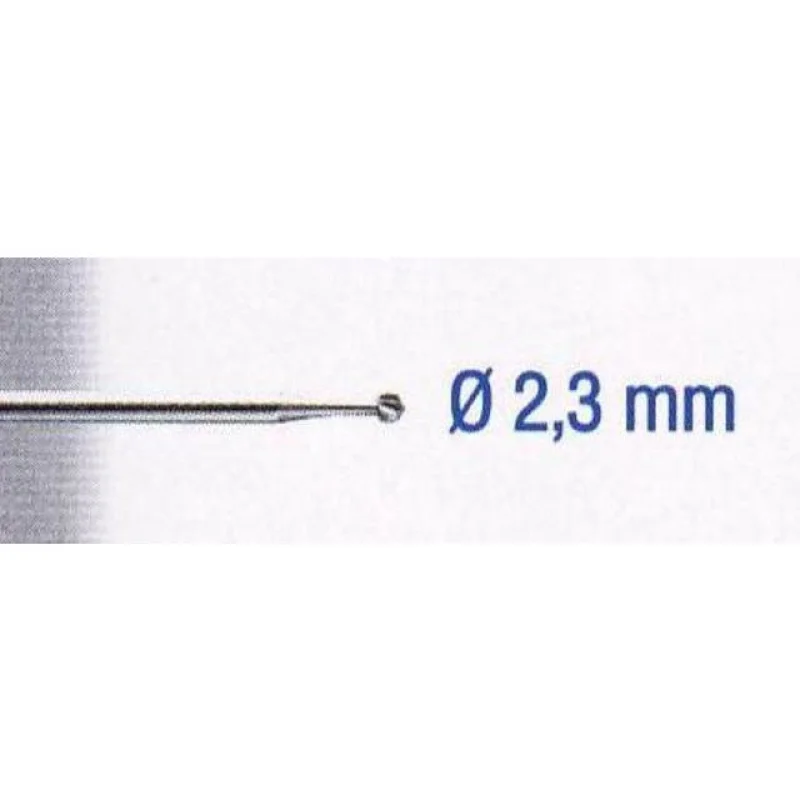 STEEL ENGRAVING CUTTERS 2.3MM BALL.SH.2.35MM.2PCS
