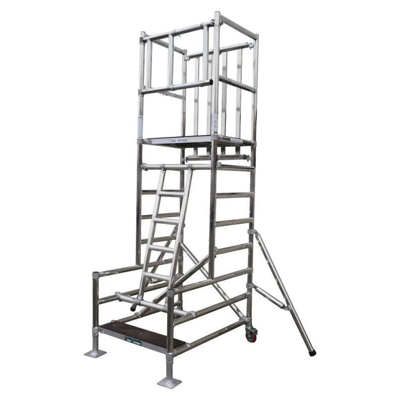 Stepfold BS8620 Certified Adjustable Aluminium Podium Steps