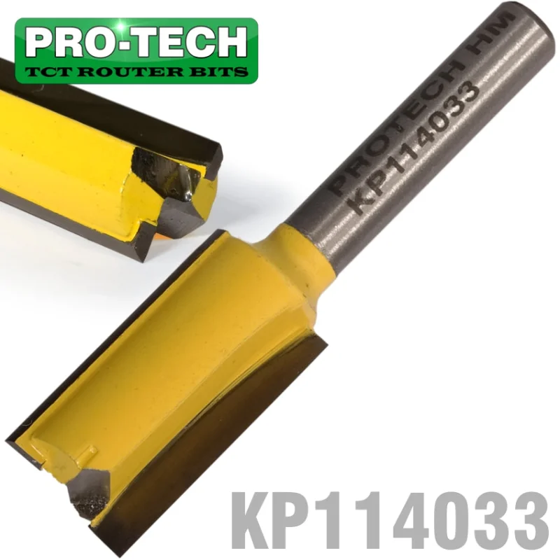 STRAIGHT BIT 1/2′(12.7MM) X 1′(25.4MM) CUT 2 FLUTE WITH BOTTOM CUT 1/4