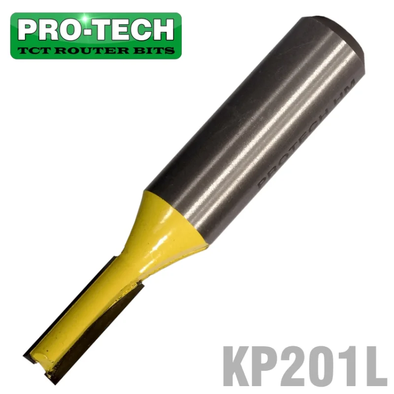 STRAIGHT BIT 1/4′ (6.35MM) X 3/4′(19MM) TWO FLUTE 1/2′ SHANK