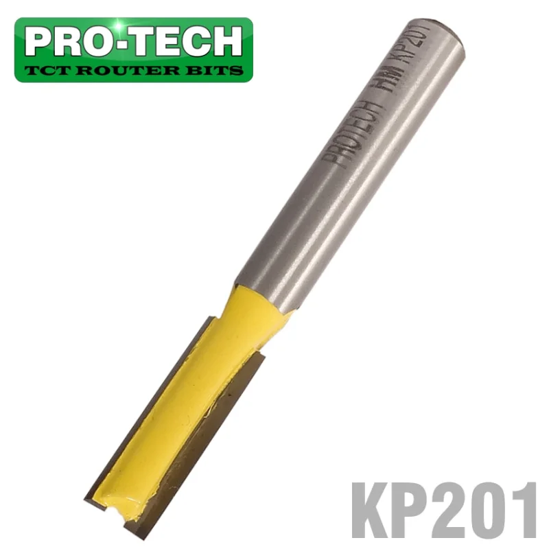 STRAIGHT BIT 1/4′ (6.35MM) X 3/4′(19MM) TWO FLUTE 1/4′ SHANK