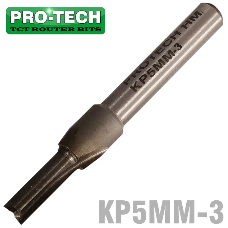 STRAIGHT BIT 5MM X 14MM TWO FLUTE SOLID CARBIDE 1/4′ SHANK