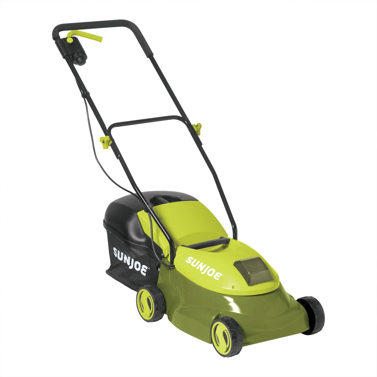 Sun Joe 14" Electric Cordless Lawn Mower with 10.6 Gal Grass Catcher, MJ401C-XR