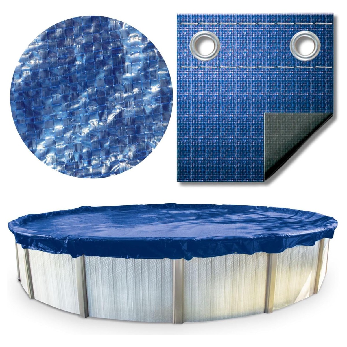 Swimline Hydrotools Super Guard Winter Cover for 10'x15' Above Ground Oval Pools