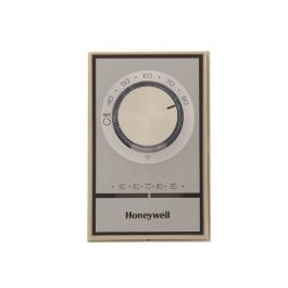 Resideo T498B1512 DPST Electric Heat Thermostat Brush Gold Baseboard 40°F-80°F